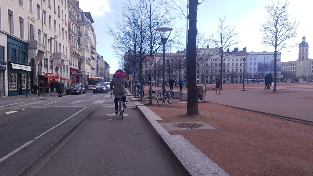 Parkour Place Bellecour Lyon